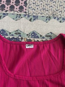 Pink Corset Top