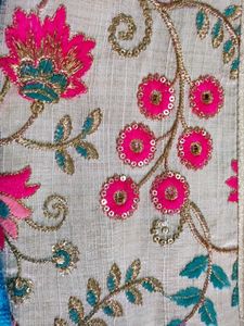 Embroidered Clutch