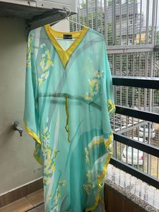 Floral Kaftan Dress