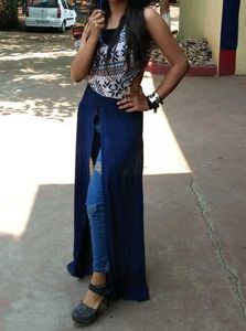 Western Dress 😍💙🖤