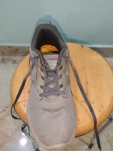 Comfortable Grey Walking Shoes