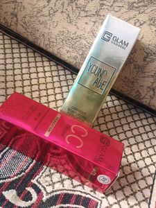 Glam Goddess CC Cream Foundation And Young Age Cre
