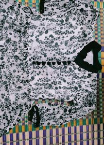 White &amp; Black Polka Dot Dress
