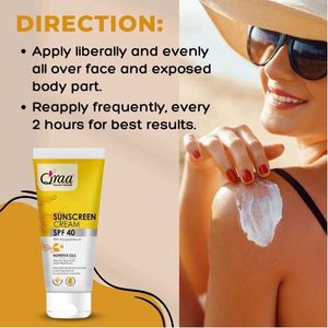 SUNSCREEN CREAM SPF 40