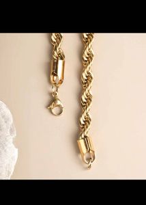 Palmonas Rope Chain 60cm 18kt Plating Anti Tarnish