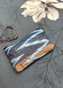 Stylish Patterned Pouch - hand made