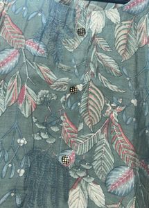 Floral Print Kurti with Pants