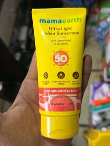 Mamaearth Ultra Light Sunscreen SPF 50