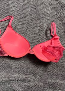 Pink Push-Up Bra