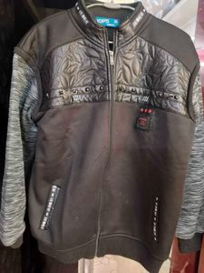 Stylish Black Zip-Up Jacket