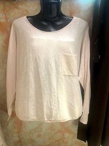 Soft Pink Pocket Tee