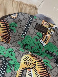 Gucci GG Bengal Tiger Print Backpack