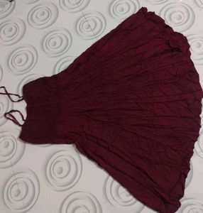 Maroon Sundress