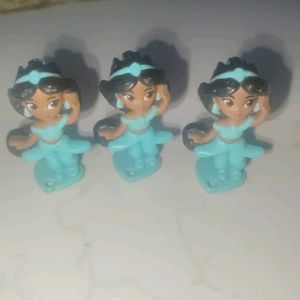 Disney Princess Jasmine Figures (Set of 3)