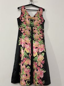 Floral Print Midi Dress