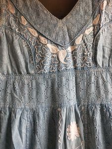 Boho Embroidered Dress