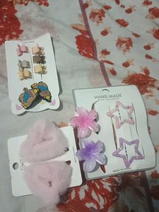 Cute Hair Clip Set