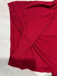 H&amp;M Criss Cross Crop Top