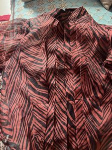 Zebra Print Top
