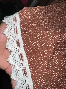 Brown colour top