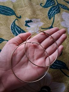 Silver Hoop Earrings