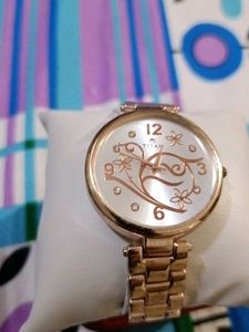 Titan Rose Gold Women&#39;s Watch