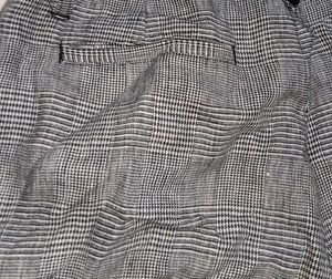 Grey Plaid Shorts