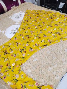 Floral Yellow Dress