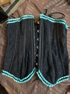 Black and Blue Corset
