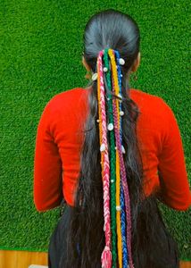 Colorful Braided Hair Extensions