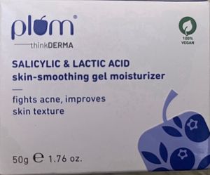 Plum Salicylic & Lactic Acid Gel Based Moisturizer