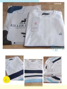 Calvin Klein White Crew Neck Tee