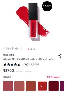 Smashbox Lipstick 3