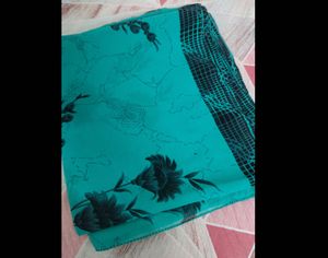 Elegant Floral Saree