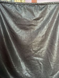 Slinky Black Ruched Dress