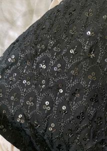 Black Sequins Kurti