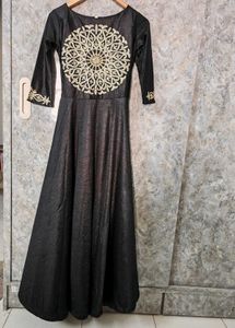 Elegant Black Ethnic Gown