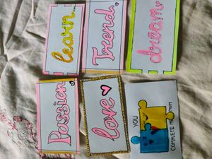 Cards And Bookmark