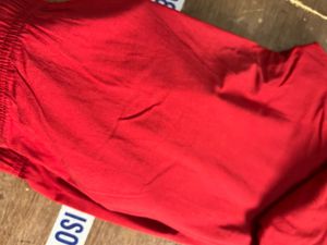 Red Cotton max  Leggings