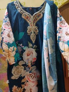 Elegant Embroidered Kurta Set