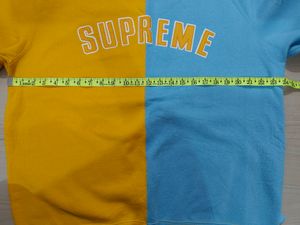 Supreme FW18 Split Crewneck Sweatshirt Size XL