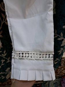 Chikankari kurta Set With Pocket