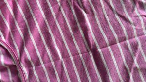 Pink Striped Shein Tee