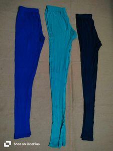 3 Colourful Combo Of Leggings