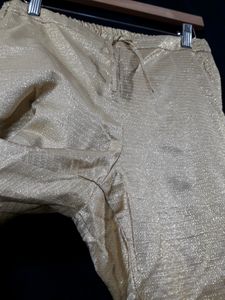 BIBA Brand Women Gold Casual Bottom