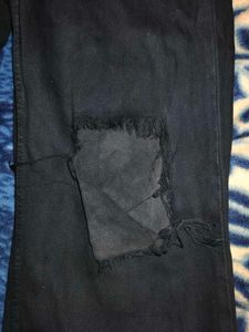 Ripped Black Jeans