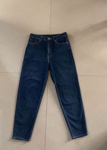 Dark Wash Denim Mom Jeans