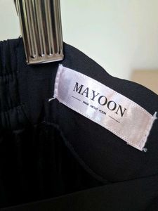 Tiered Black Skirt