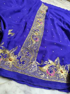 Sari Work Saree