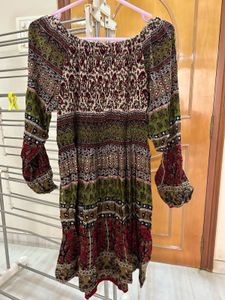 Boho Print Dress